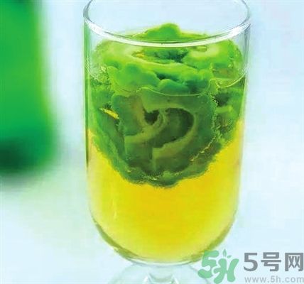 新鮮的苦瓜片能泡水喝嗎？新鮮苦瓜片泡水喝好嗎？