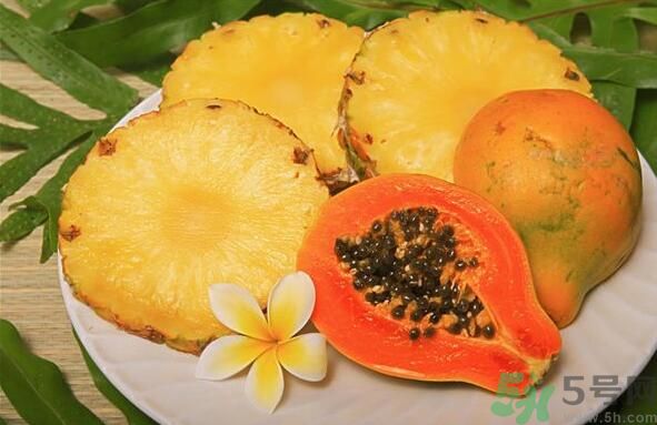 木瓜可以和菠蘿一起吃嗎？木瓜和菠蘿一起吃有什么影響？