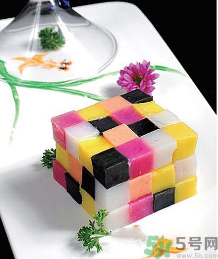 彩色綠豆糕怎么做？彩色綠豆糕的做法