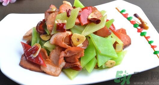 萵筍和臘肉一起炒好嗎？萵筍和臘肉一起吃好嗎？