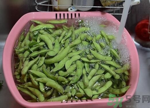 毛豆的毛要洗掉嗎？毛豆怎么洗？