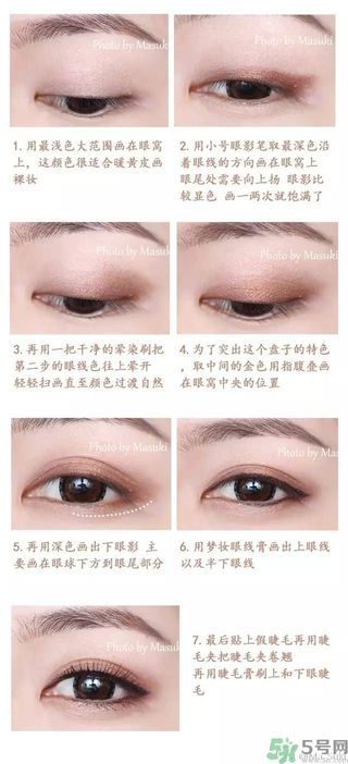 凱朵kate覺(jué)醒鉆光閃耀杏仁三色眼影使用方法及畫法步驟
