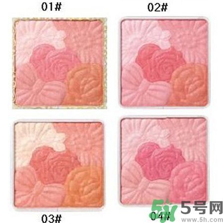 canmake花瓣腮紅色號(hào)對(duì)比圖？canmake五色花瓣腮紅試色