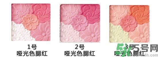 canmake花瓣腮紅色號(hào)對(duì)比圖？canmake五色花瓣腮紅試色