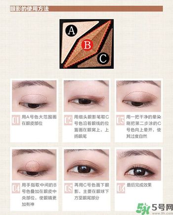 凱朵kate覺(jué)醒鉆光閃耀杏仁三色眼影使用方法及畫法步驟