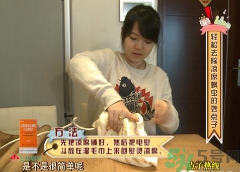 怎么判斷涼席有沒有螨蟲？涼席上的螨蟲怎么去除？