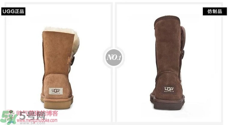 ugg是什么牌子？ugg雪地靴真假辨別圖對比