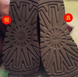 ugg是什么牌子？ugg雪地靴真假辨別圖對比