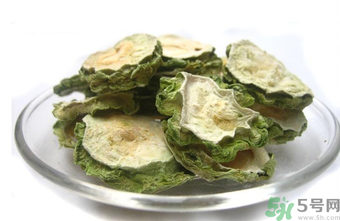 苦瓜干泡水喝可以減肥嗎？苦瓜干泡水功效