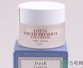 fresh睡蓮眼霜怎么樣？fresh睡蓮眼霜好用嗎？
