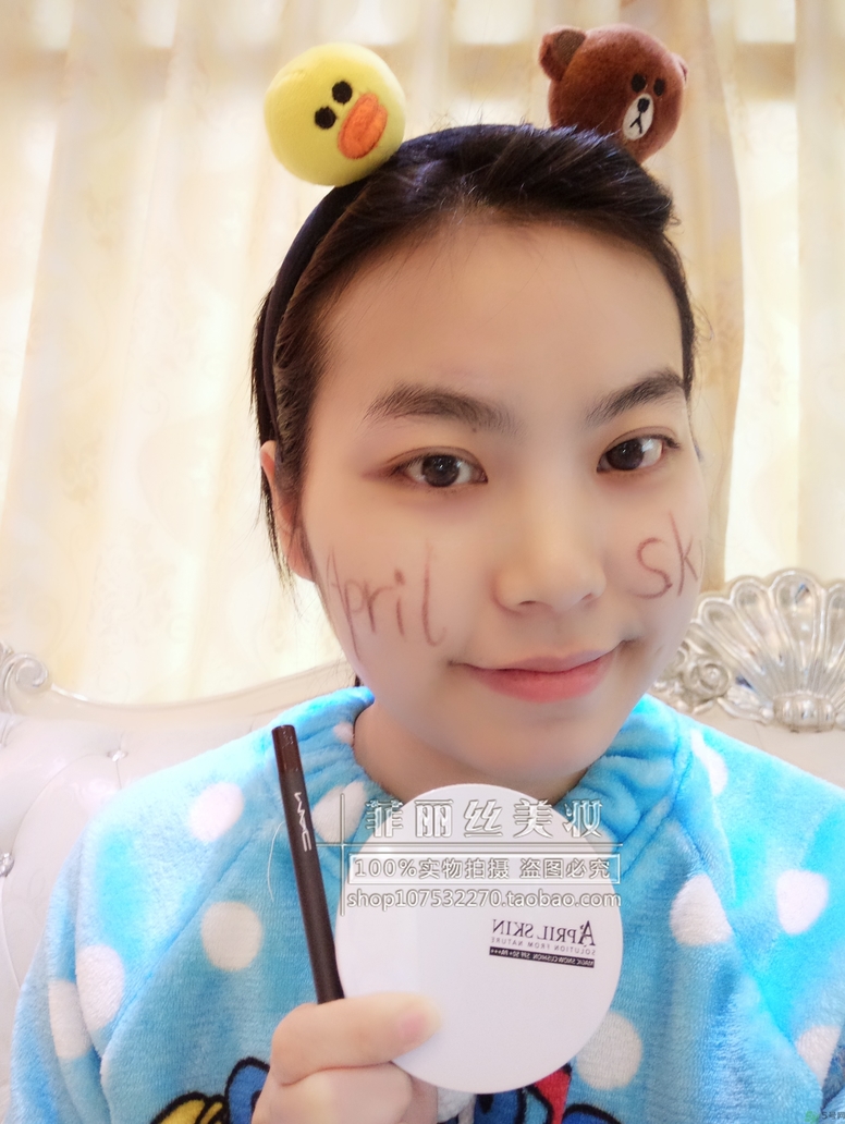 april skin愛普麗氣墊怎么樣？april skin魔法雪白氣墊好用嗎？