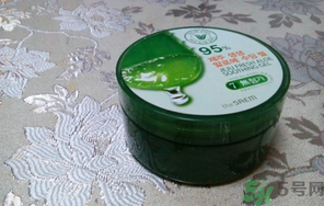 得鮮蘆薈膠怎么樣？the saem蘆薈膠怎么樣？