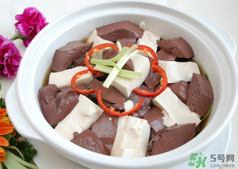 豬血不能與什么一起吃？豬血不能和什么同食？