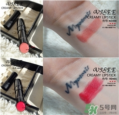 visee口紅怎么樣？visee口紅試色