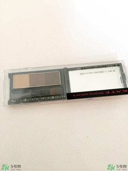 kate三色眉粉怎么用？kate三色眉粉使用方法