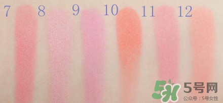 canmake腮紅膏哪個(gè)顏色好看？canmake腮紅膏試色