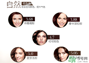 施華蔻染發(fā)劑哪個(gè)顏色好看？施華蔻染發(fā)劑色號(hào)圖