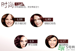 施華蔻染發(fā)劑哪個(gè)顏色好看？施華蔻染發(fā)劑色號(hào)圖