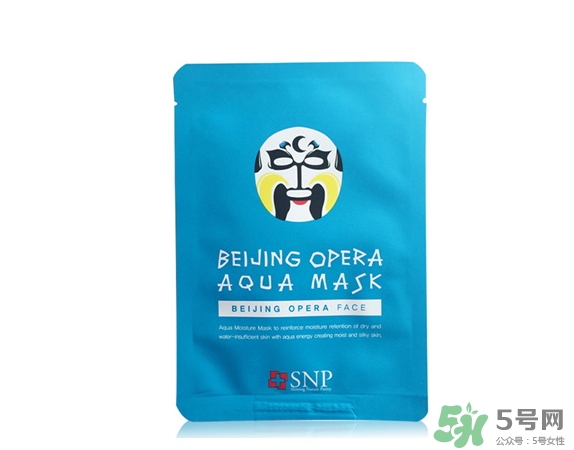 snp京劇臉譜面膜怎么用？snp京劇面膜使用方法