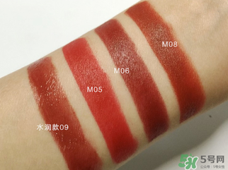 the saem得鮮m08是什么顏色？得鮮m08試色