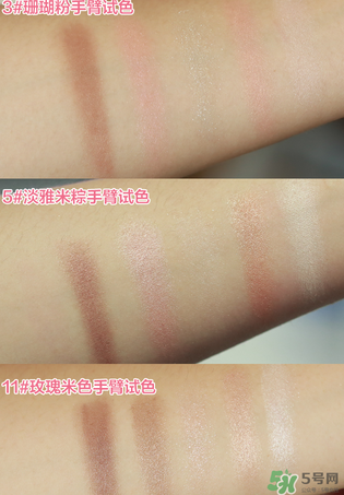 canmake眼影哪個(gè)色好？canmake試色