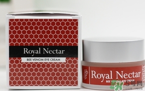 royal nectar皇家花蜜蜂毒眼霜怎么用？
