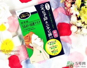 肌美精綠茶面膜怎么用？肌美精綠茶祛痘面膜要洗嗎？