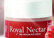 royal nectar皇家花蜜蜂毒眼霜怎么用？