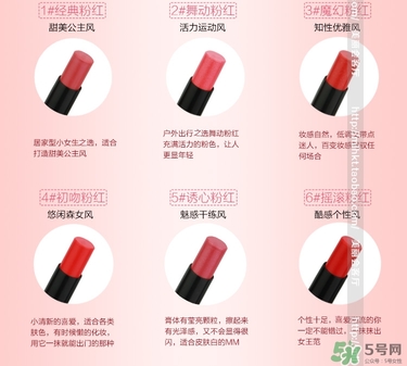 曼秀雷敦水彩潤唇膏哪個顏色好看？曼秀雷敦水彩潤唇膏試色