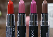 nyx口紅色號 nyx口紅試色圖