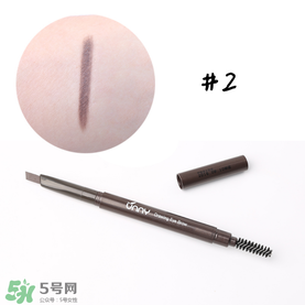 Unny眉筆怎么樣？Unny眉筆試色色號