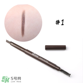 Unny眉筆怎么樣？Unny眉筆試色色號