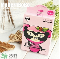 milatte黑熊家族眼膜怎么用？黑熊家族眼膜使用方法