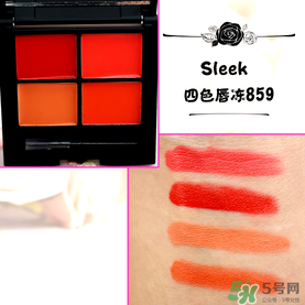 sleek唇釉怎么樣？sleek唇凍怎么樣？