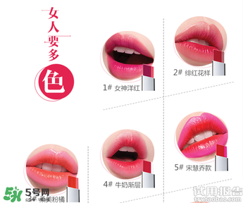 雙色唇膏什么牌子好？2017年雙色唇膏排行榜