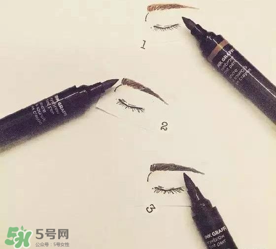 液體眉筆怎么用？液體眉筆使用方法