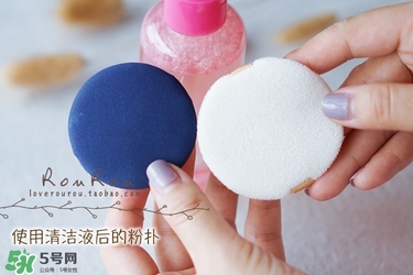 ukiss悠珂思粉撲清洗劑怎么用？悠珂思粉撲清洗劑使用方法