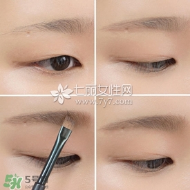 kate三色眉粉怎么用？kate三色眉粉使用方法