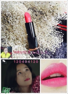 李溪芮的口紅什么顏色？李溪芮口紅色號試色