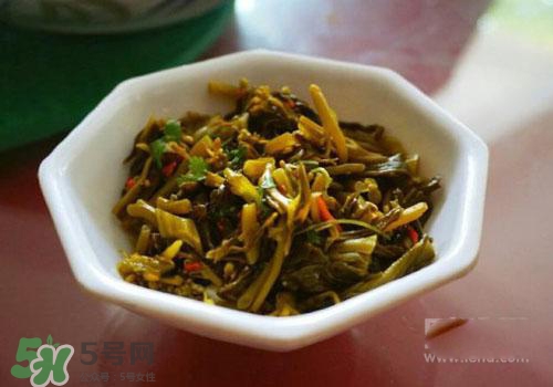 孕婦可以吃腌菜嗎？孕婦吃腌菜對胎兒有影響嗎？