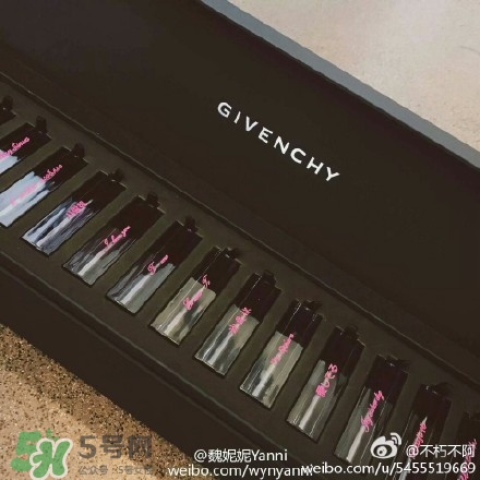 紀(jì)梵希我愛你口紅多少錢？紀(jì)梵希情人節(jié)我愛你刻字口紅價(jià)格