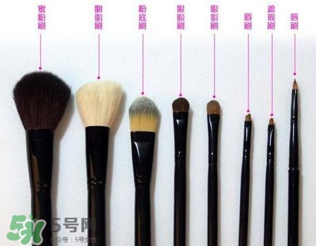 化妝刷有哪些？不同化妝刷怎么用？