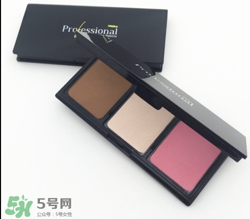 mistine三色修容粉怎么用？mistine三色修容使用方法