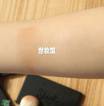 sleek修容粉怎么用？sleek修容粉使用方法