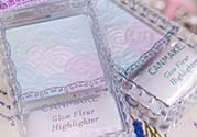 canmake五色花瓣雕刻高光色號試色 canmake花瓣高光試色圖