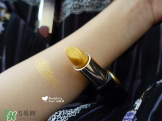 金色口紅是什么顏色？金色口紅試色