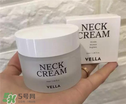 vella頸霜有效嗎？vella頸霜有用嗎？