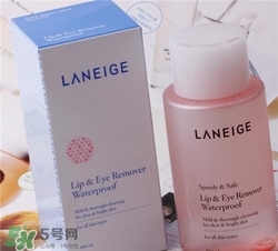蘭芝眼唇卸妝液怎么用？蘭芝眼唇卸妝液使用方法