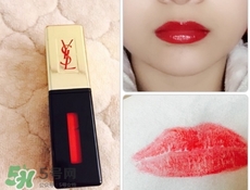 ysl鏡面唇釉9號(hào)多少錢？ysl鏡面唇釉9號(hào)試色