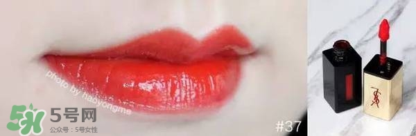 ysl鏡面唇釉哪個顏色好看？ysl鏡面唇釉試色大全